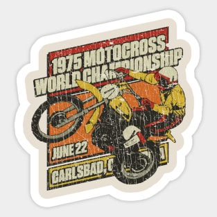 Motocross World Championships 1975 Sticker